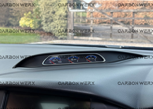 Ford Focus MK3 MK3.5 ST RS Carbon Fibre Gauge Pod Trims